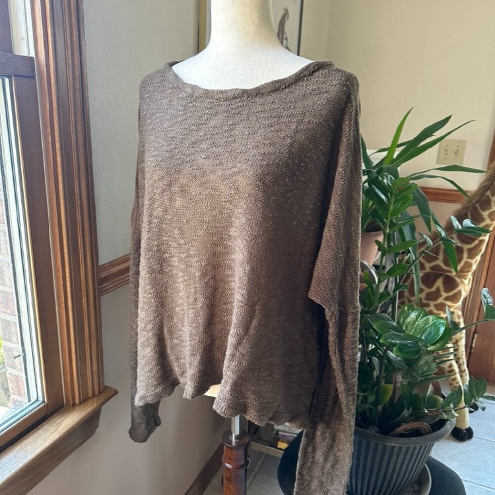 Marfinno Womens Sweater, XL, Lightweight and Comfortable, Brown